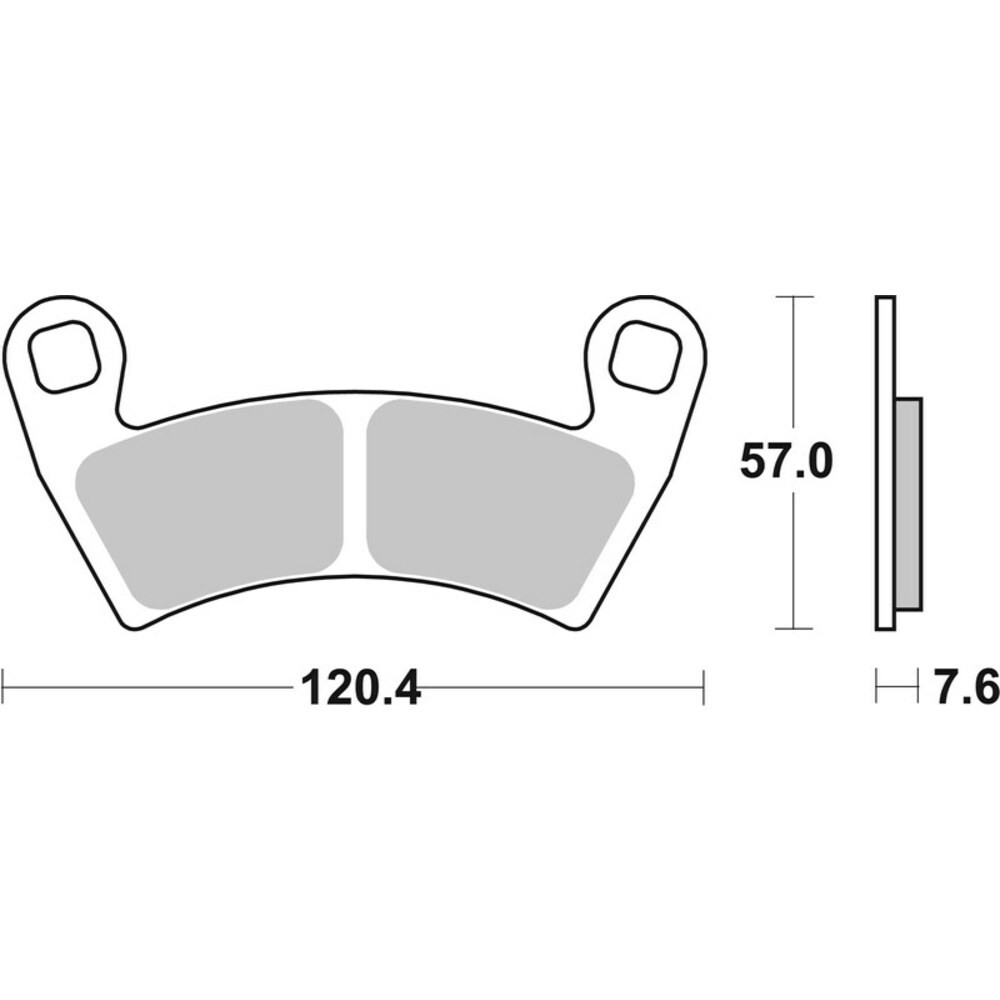 Brembo Sintered Brake Pads 07PO10SD For Motorcycle Scooter Parts