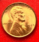1948-S Lincoln Wheat Cent Penny GEM RD BU From an Original Bank Roll