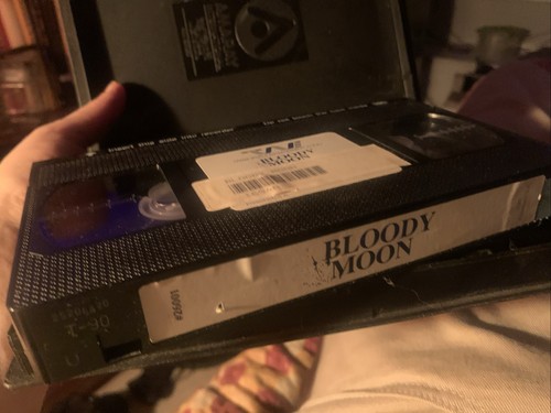 BLOODY MOON (US VHS) Jess Franco’s Spanish gory killer Movie; ex-rental Tape - Picture 7 of 8