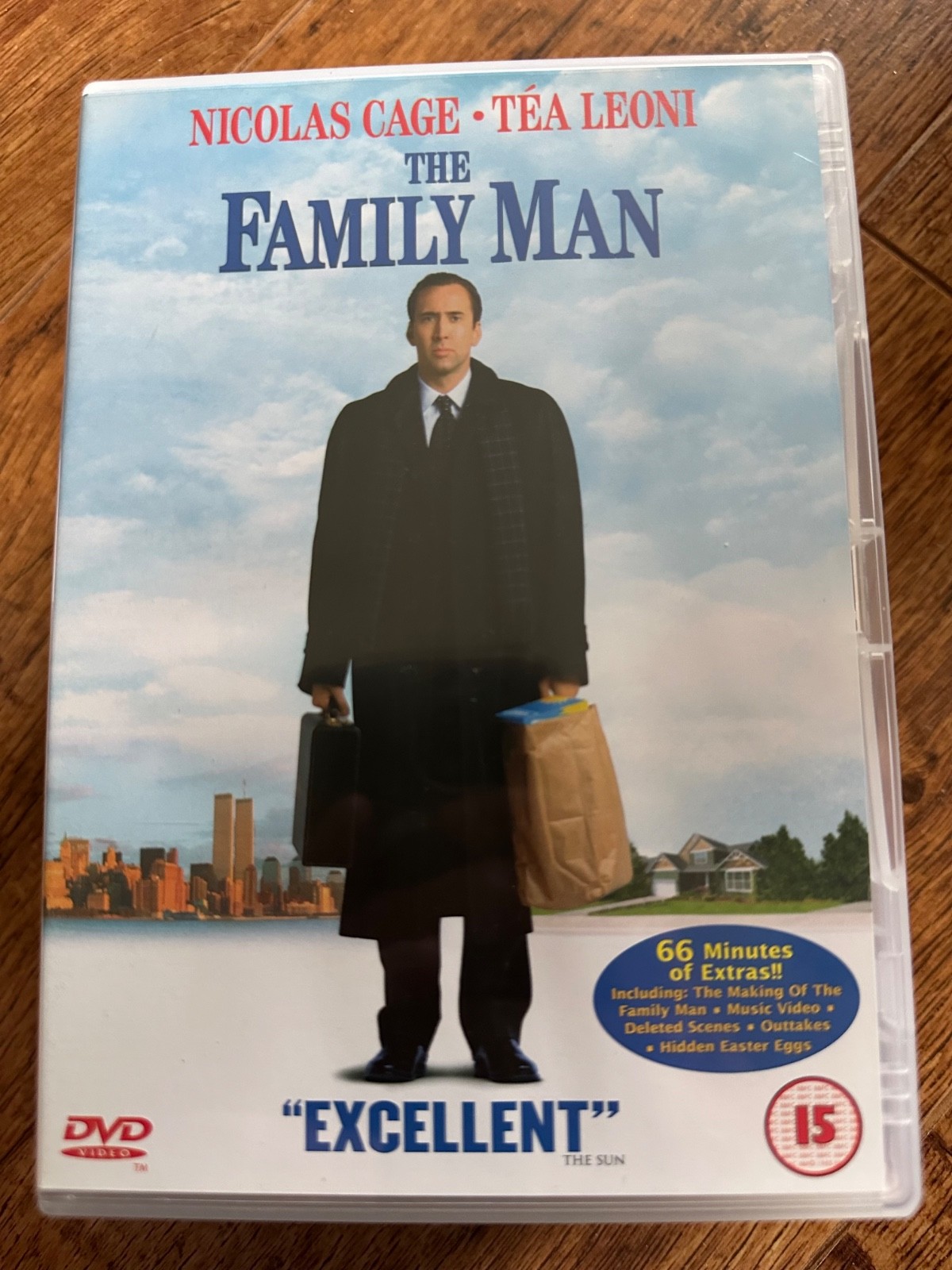The Family Man DVD 2000 Christmas Movie with Nicholas Cage