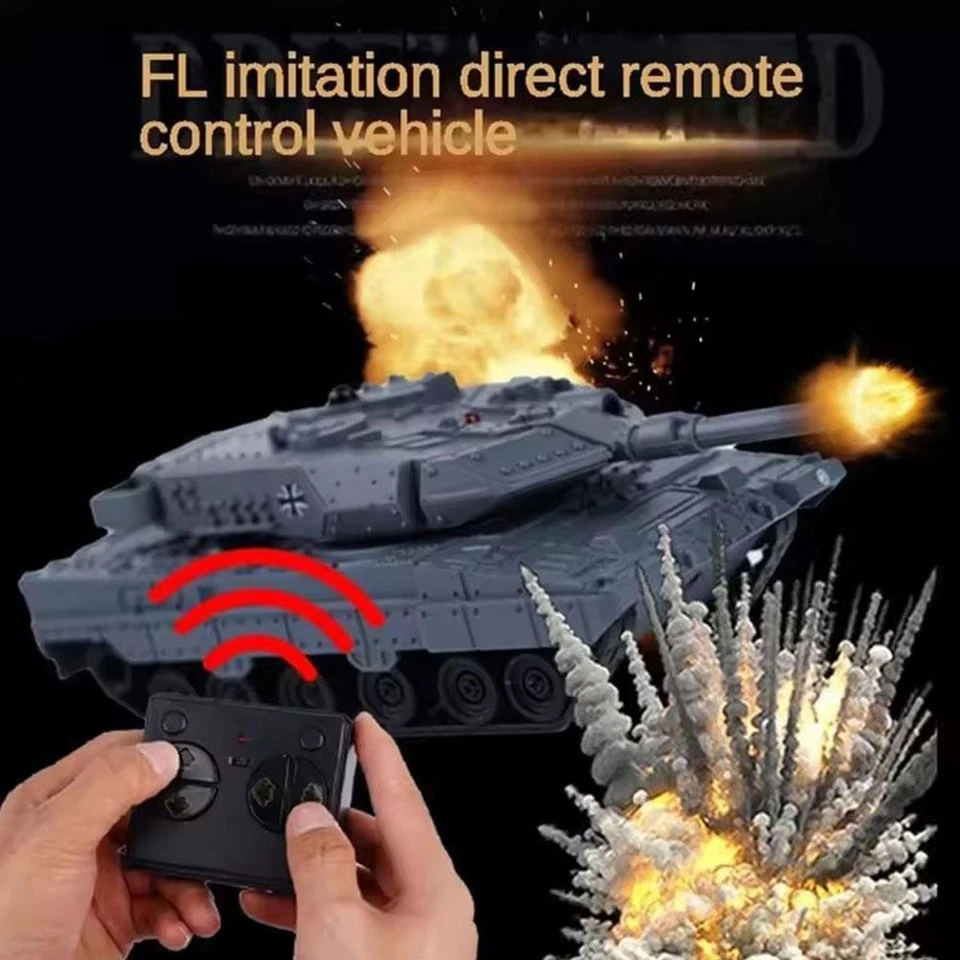 Remote Controlled Tank Tracked Armored Vehicle Children's Toy,` Electric N0Z6 - Image 4 of 4