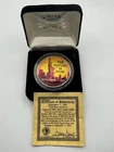 2001 Colorized American Silver Eagle 1oz .999 Silver Coin 9/11 Morgan Mint COA