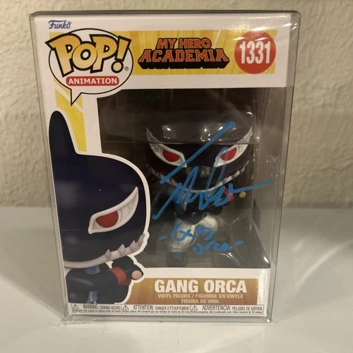 Funko Pop! My Hero Academia 1331 Gang Orca Signed By Tyler Walker With COA