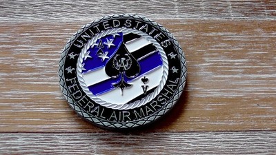 FAM FAMS FLETC Federal Air Marshal Training Center Skeleton Challenge Coin #56