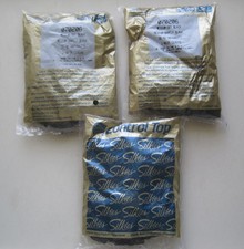 3 NEW Vtg Silkies Control Top Pantyhose Medium Off Black Barely Black Panty Hose