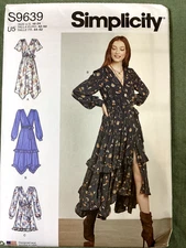 Simplicity Sewing Patterns for Women Size 16-24 Coordinates, tops, dresses