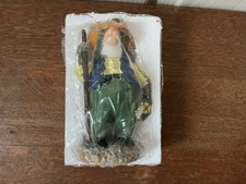 2002 Regency Fine Arts Tales of Honeysuckle Hill Figurine Ted Mole & Tin