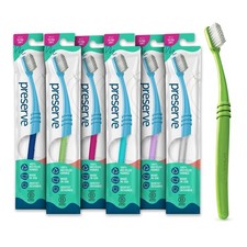 Eco Friendly Adult Toothbrushes, Made in The USA from Recycled Plastic