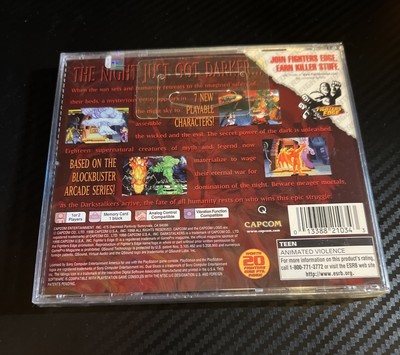 Darkstalkers Sur PS1, Loose, PAL, Jeu PlayStation, Bon état, Jeu De Combat