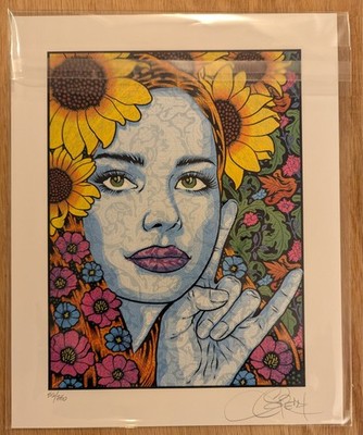 The Bacchante Blotter Print by Chuck Sperry Limited Edition Signed /350