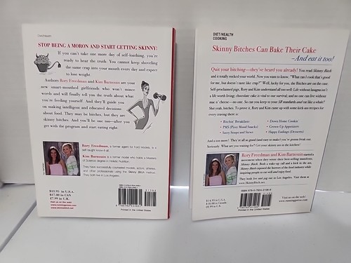 Skinny Bitch & Skinny Bitch in the Kitchen paperback Book Lot Freedman Barnouin - Picture 3 of 9