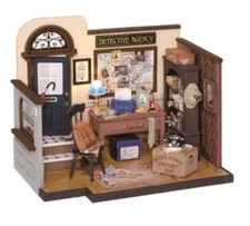 Robotime Rolife Mystic Archives Series Mose's Detective Agency DG157 NEW SEALED