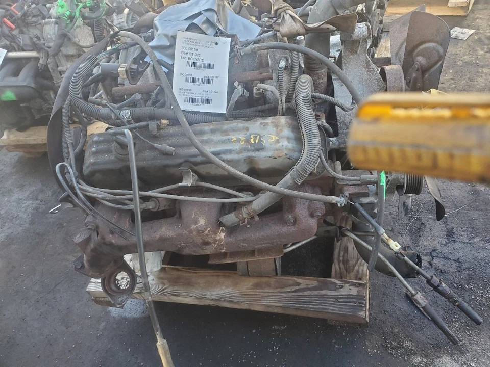 Used Engine Complete Assembly fits: 2001 Dodge 1500 PICKUP 8-360 5.9L VIN Z 8th - Image 2 of 4