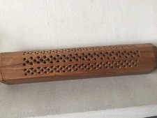 VINTAGE WOODEN INCENSE / JOSS STICK BOX