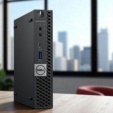 Dell Optiplex 7070 Micro Intel 6-Core i5 32GB 1TB NVMe SSD Wi-Fi Windows 11