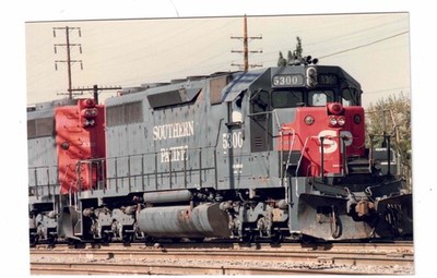 Southern Pacific Diesellok 5300 City of Industry ca 5 × 31/2 Foto (16)