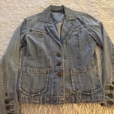 Vintage Bill Blass Jeans Denim Jacket Size Small
