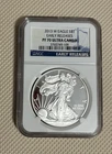 2013 W Proof American Silver Eagle, NGC PF70 Ultra Cameo Early Release