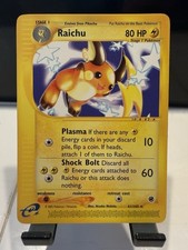 Vintage Raichu 61/165 Rare Expedition Base Set NM Pokemon Card 2002 on eBay