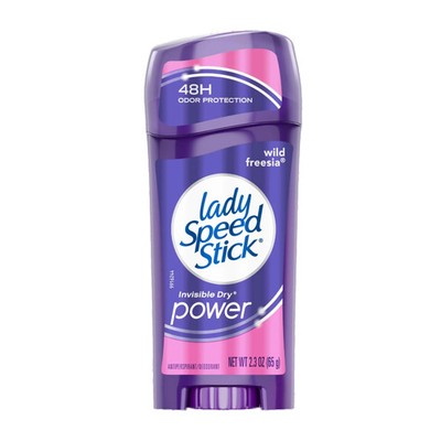 Lady Speed Stick Invisible Dry Power Antitranspirant/Deodorant, Wild Freesia,