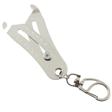 Thread Size Inspection Stainless Steel 80mm/3.15inch Precision Thread Size Ch...