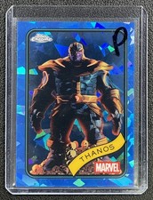 THANOS 2025 TOPPS CHROME MARVEL SAPPHIRE #158 REFRACTOR P
