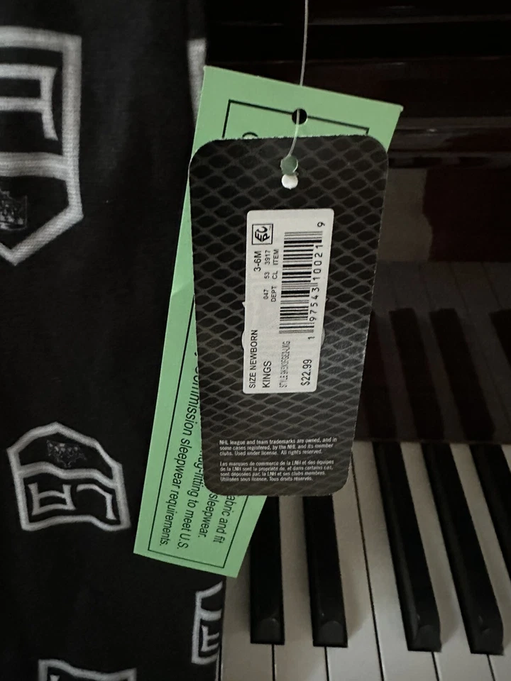 Pijama Infantil LA Kings 3/6 Meses Foto 3 de 3