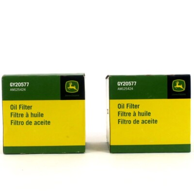 #ad John Deere Oil Filters GY20577 AM125424 2 Filters as Shown $22.90