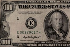 Old Vintage $100 **STAR NOTE** ((1950A)) ((E00329017⭐)) OBO