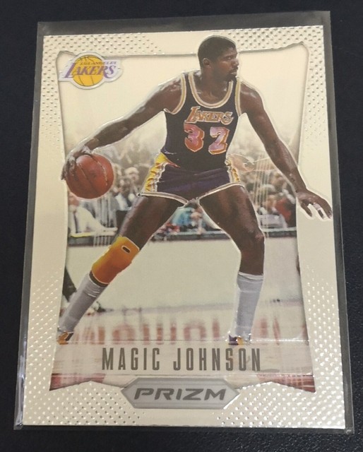 MAGIC JOHNSON 201213 PANINI PRIZM 1ST YEAR NBA BASKETBALL