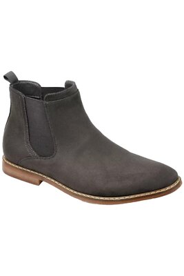 NEW VANCE CO. men\'s marshall dress boots in grey Vance Shoe Co. Marshall Dress Boots Men main image 2