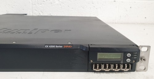 Juniper EX4200-48PX 48 Port Gig PoE+ Switch 1 X EX-PWR-930AC PSU Excessive - Picture 3 of 6