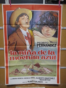 La Niña De La Mochila Azul Pedrito Fernández 2025