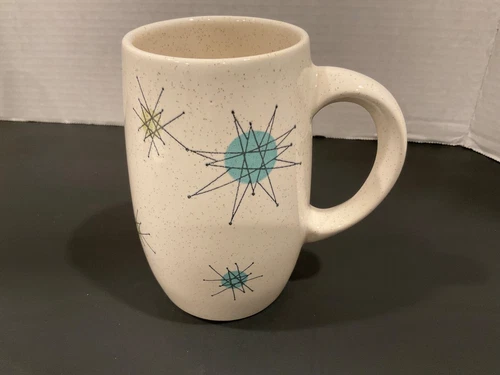 Vintage Franciscan Atomic Starburst GRAND MUG Mid-Century 5" EXCELLENT!