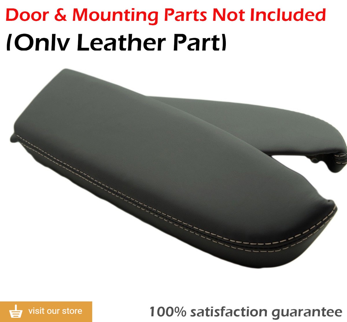 Fits 2007-2012 Acura RDX center console armrest leather protection cover beige