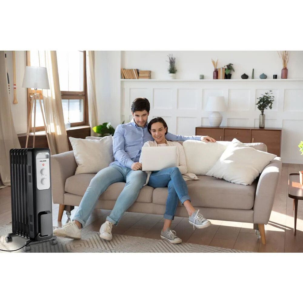 1,500-Watt Oil-Filled Radiant Electric Space Heater with Thermostat  810004813496 | eBay
