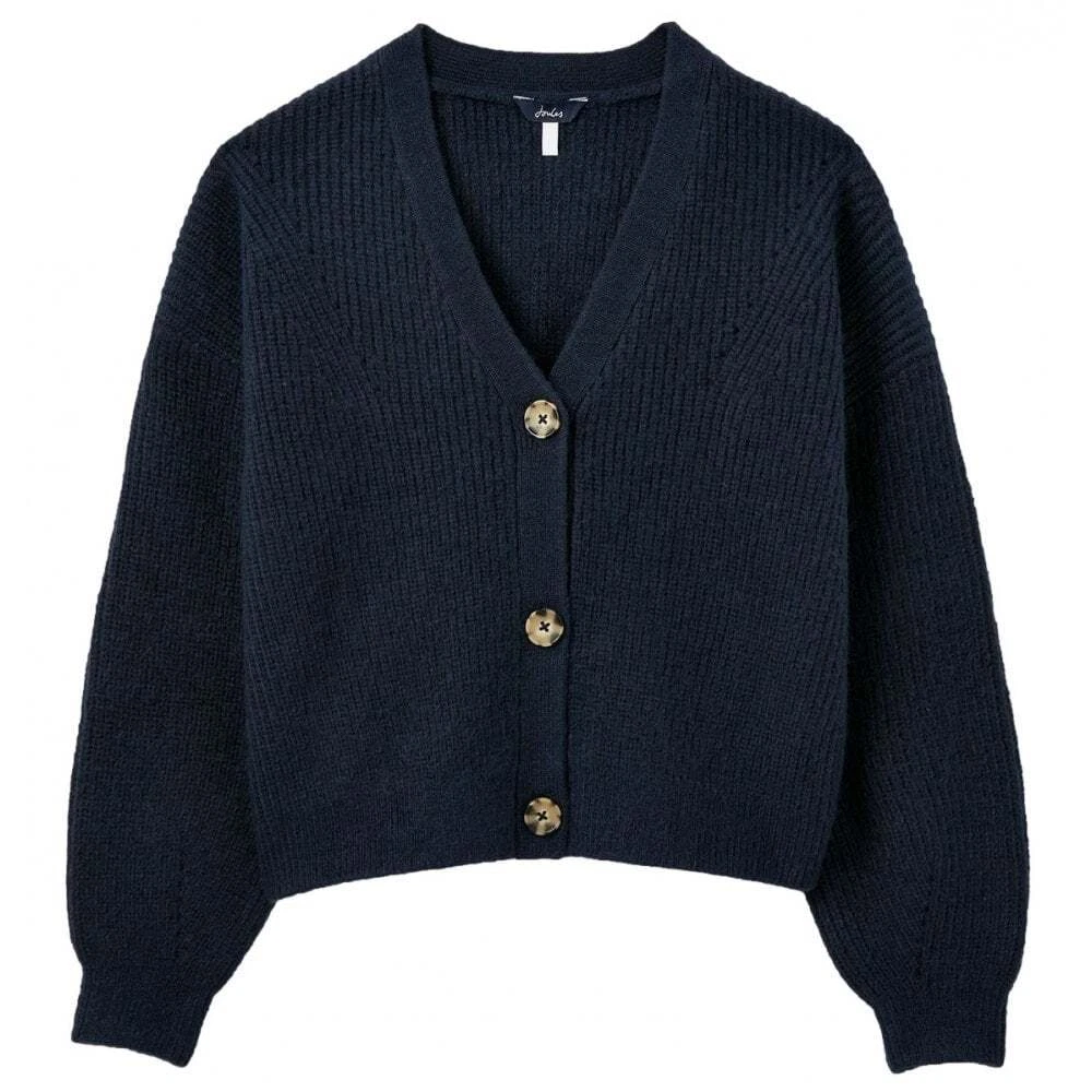French navy cardigan top