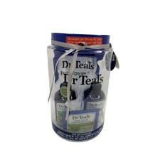 dr.teals gift set with epsonsalt salt, body scrub, foaming bath and body wash.