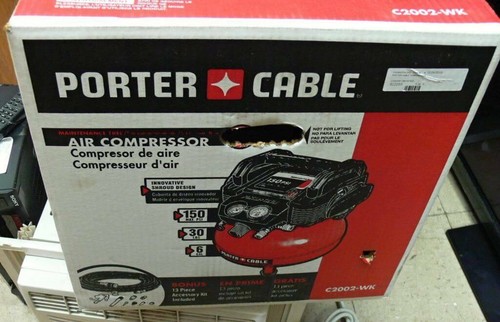 NEW PORTER CABLE C2002 6 GALLON 150 PSI 