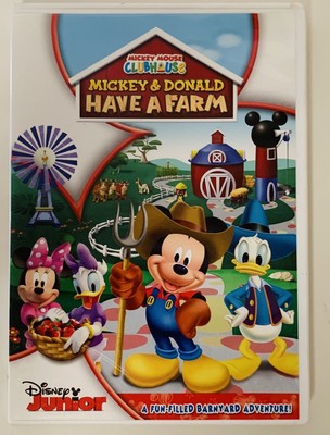 Disney Junior Mickey Mouse Clubhouse Mickey And Donald Have A Farm Dvd Ebay