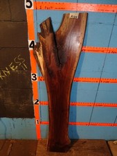 A1216 7/8" THICK black walnut Live Edge Slab shelf table bench KILN DRIED