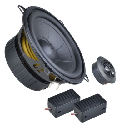 Ground Zero GZIC 130.2 130 mm 2-Wege Komponenten Lautsprecher 4 Ohm 140W PAAR