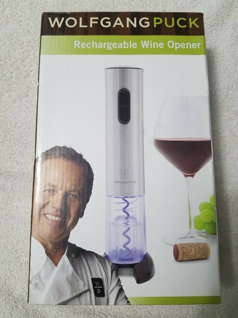 Wolfgang Puck Rechargeable Wine Bottle Opener 40 Bottles 1 Charge For Sale Online Ebay