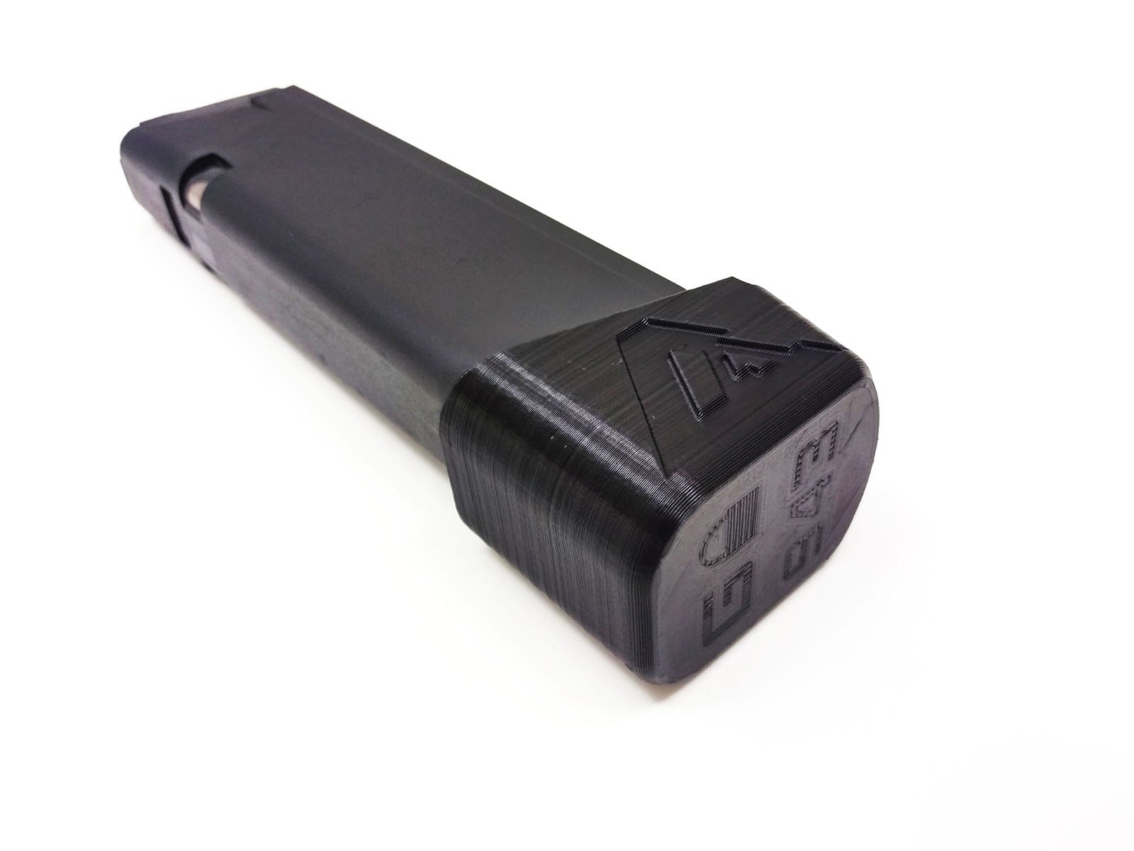 Cain Arms Magazine Base Pad +0 Fits Glock 9 17 19 22 23 26 27 31 32 33 34 35 USA