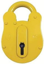 Fire Brigade Padlock Yellow Only