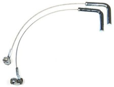 2 Hunter Wheel Aligner Turn Plate Table Lock Pins With Hardware