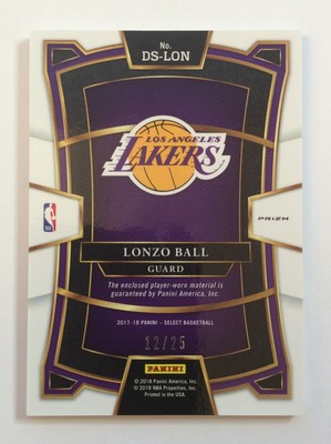 LONZO BALL 2017-18 SELECT TIE DYE 25枚限定 LONZO BALL 2017-18