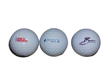 Titleist Philip Morris Botta American Home Mortgage Logos Golf Balls 3 Pack