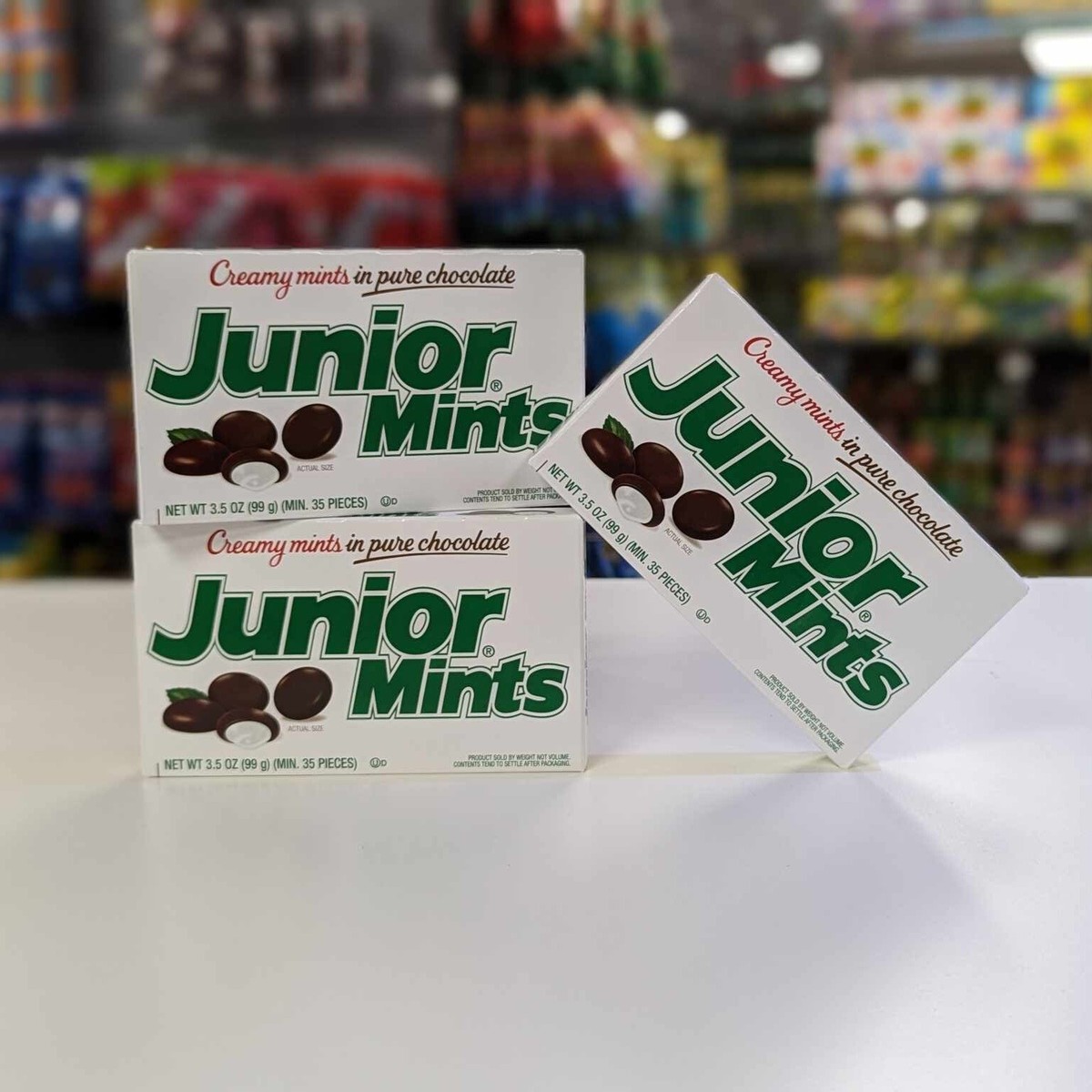 Mints Box Junior Mints Theatre Box 35oz 99g American Fizz