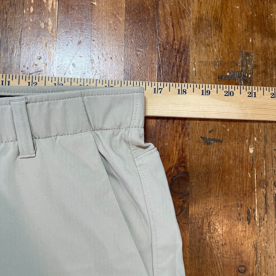 Under Armour Shorts Mens 34 Beige Golf Chino Performance Casual 9